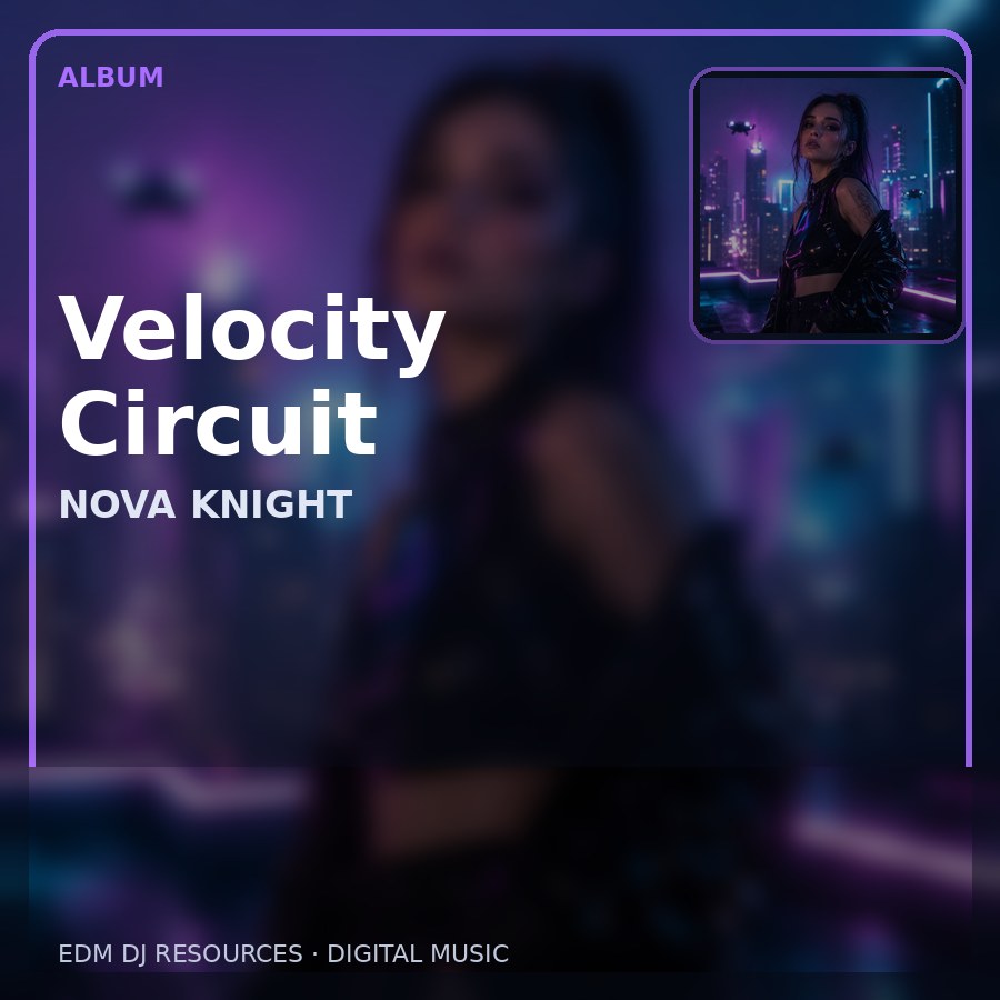 Velocity Circuit illustrated album artwork