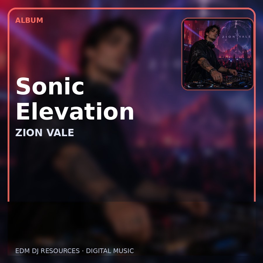 Sonic Elevation illustrated album artwork